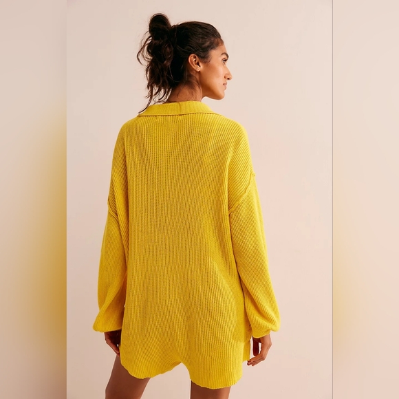 Free People Picnic Sweater Romper - Picture 2 of 7